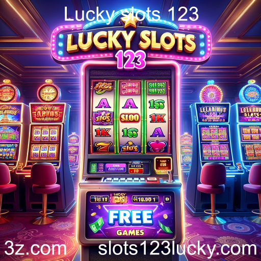 Atrações dos Jogos Grátis em Lucky Slots 123